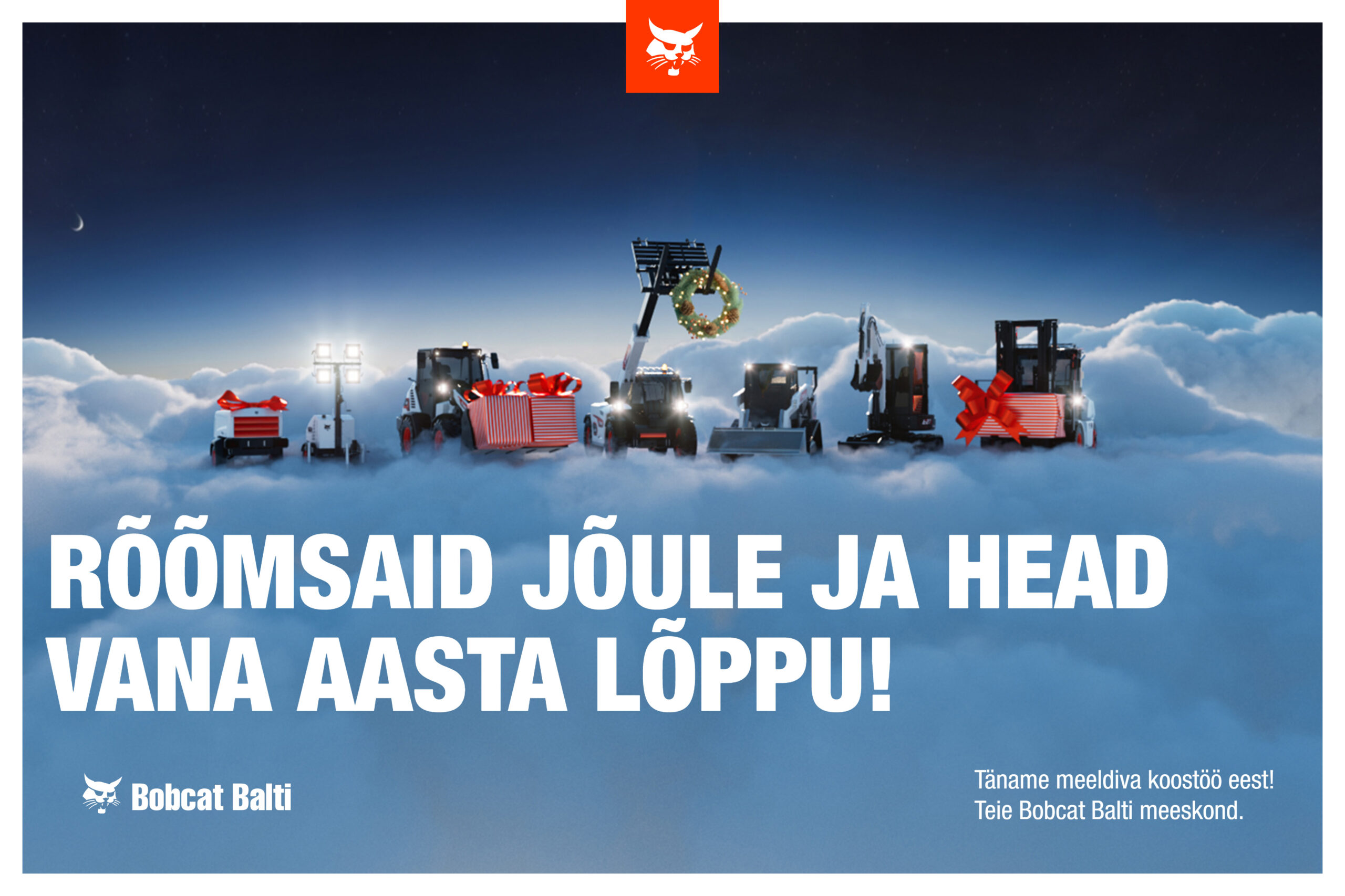 Kauneid Jõule ja edukat uut aastat!